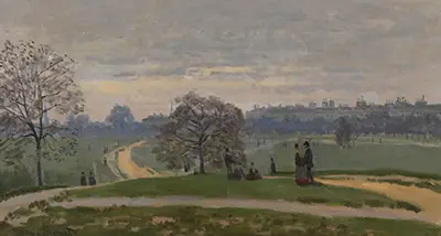 Hyde Park Claude Monet